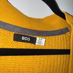 BDG Mustard Knit Sweater